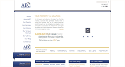 Desktop Screenshot of aecpropertytax.com